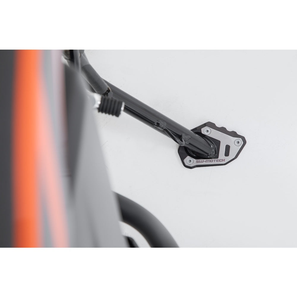 SW-Motech SW-STS0452110000 Side Stand Foot Extension Black/Silver for Husqvarna 701 Enduro/701 Supermoto 16-Up/Norden 901 21-Up/KTM 690 LC4 Enduro/690 SMC R 19-Up/790 Adventure/890 Adventure 20-Up/890 SM T 23-Up