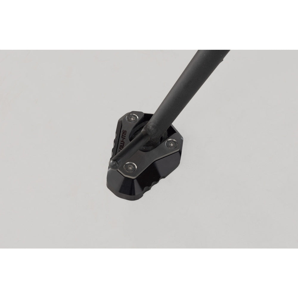SW-Motech SW-STS0886610000 Side Stand Foot Extension Black/Silver for Kawasaki Ninja 650/Z650 16-Up/Z650 RS 21-Up