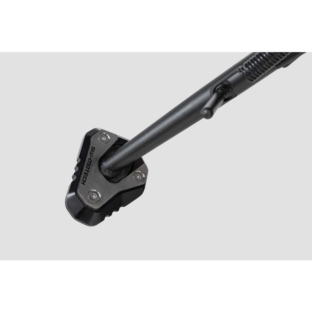 SW-Motech SW-STS0886810001 Side Stand Foot Extension Black/Silver for Kawasaki Z900 17-Up/Ninja H2 SX 18-Up