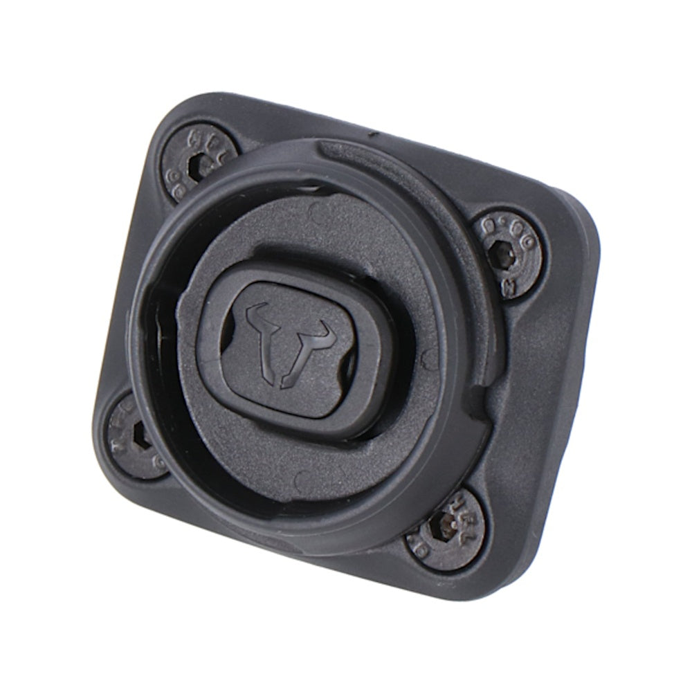 SW-Motech SW-TL0094010200 T-Lock Holder Black for Socket Arm (Includes 1" Ball)