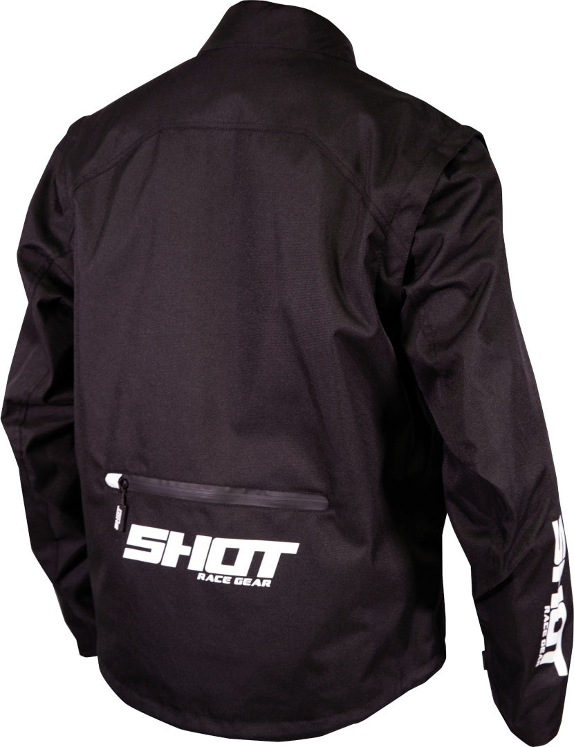 Shot Contact Assault Enduro Black/White Jacket - EasyR