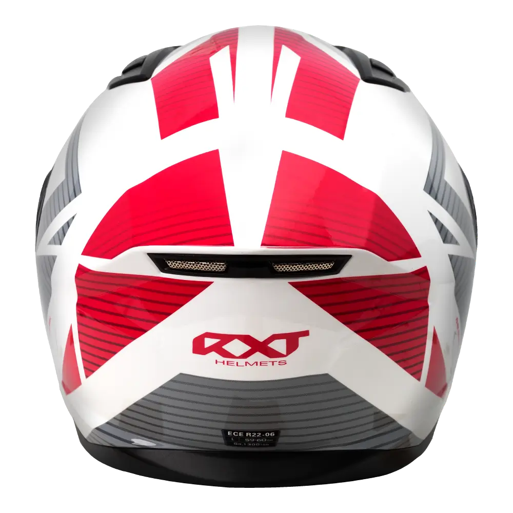 RXT 825 Street 2 Suzuka Gloss White/Grey/Magenta Helmet