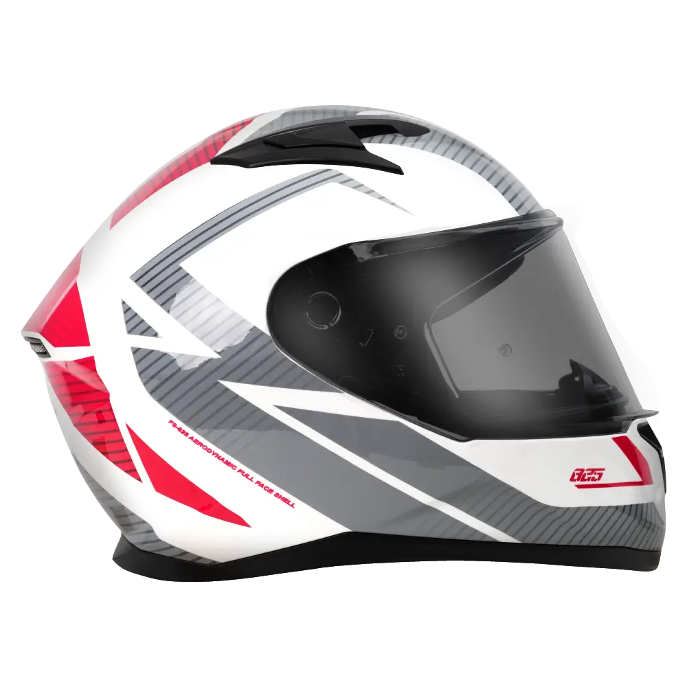 RXT 825 Street 2 Suzuka Gloss White/Grey/Magenta Helmet