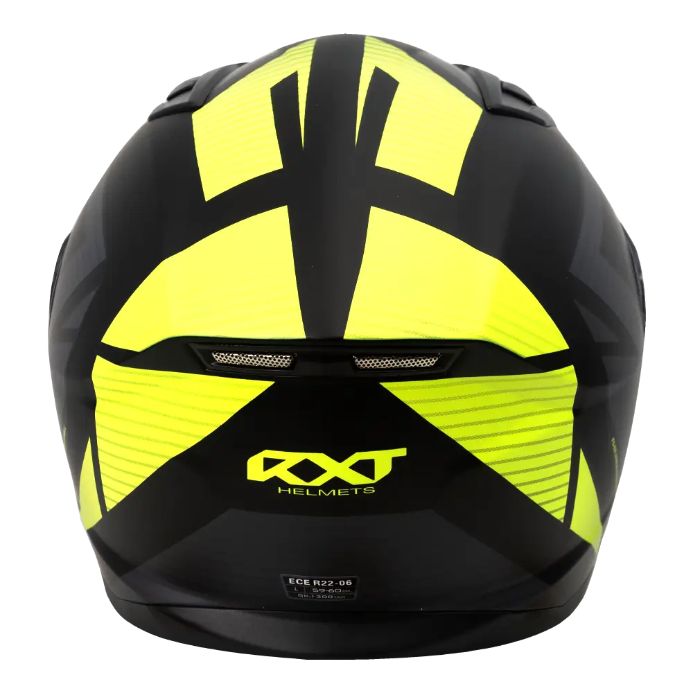 RXT 825 Street 2 Suzuka Matte Black/Grey/Fluro Helmet