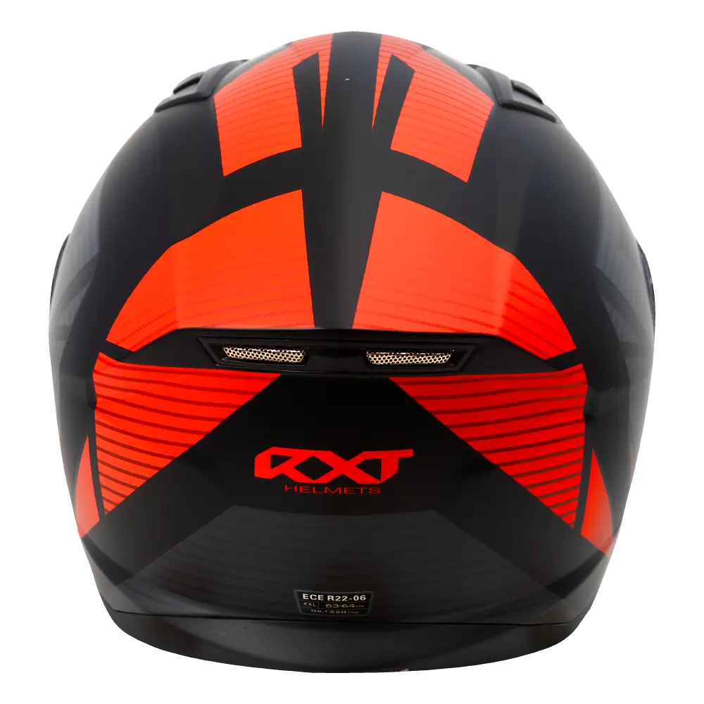 RXT 825 Street 2 Suzuka Matte Black/Grey/Red Helmet