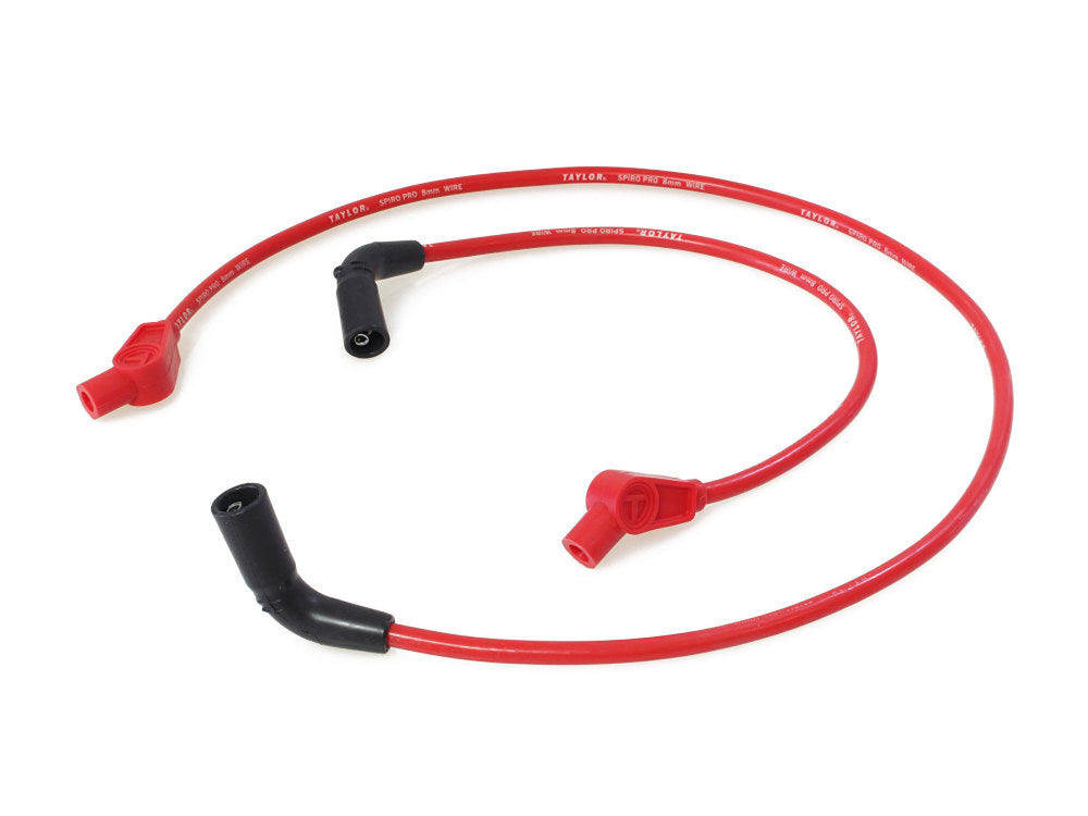 Taylor Cable Products TAY-10236 8mm Spark Plug Wire Set Red for Touring 09-16