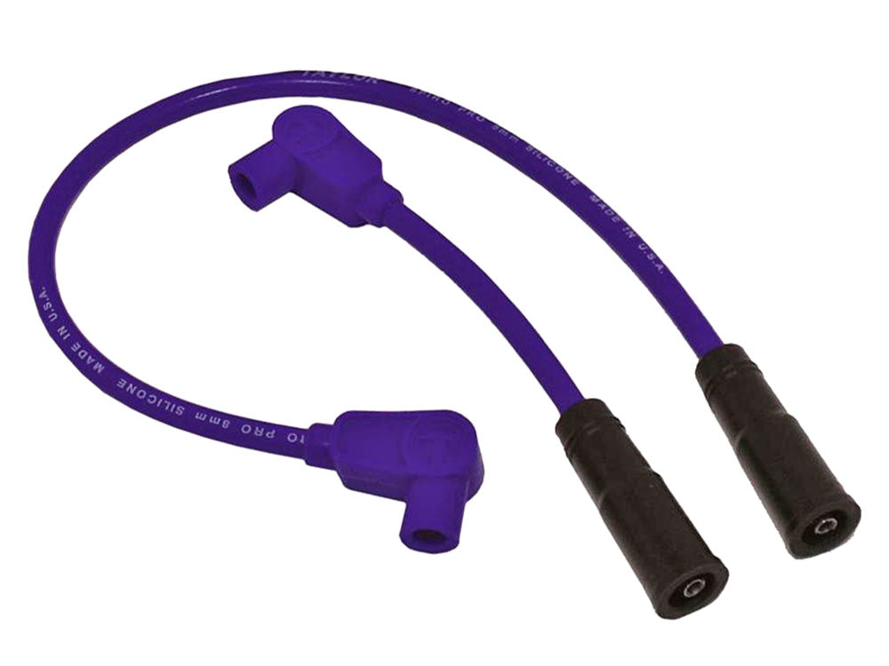Taylor Cable Products TAY-10631 8mm Spark Plug Wire Set Blue for Softail 00-17/Dyna 99-17