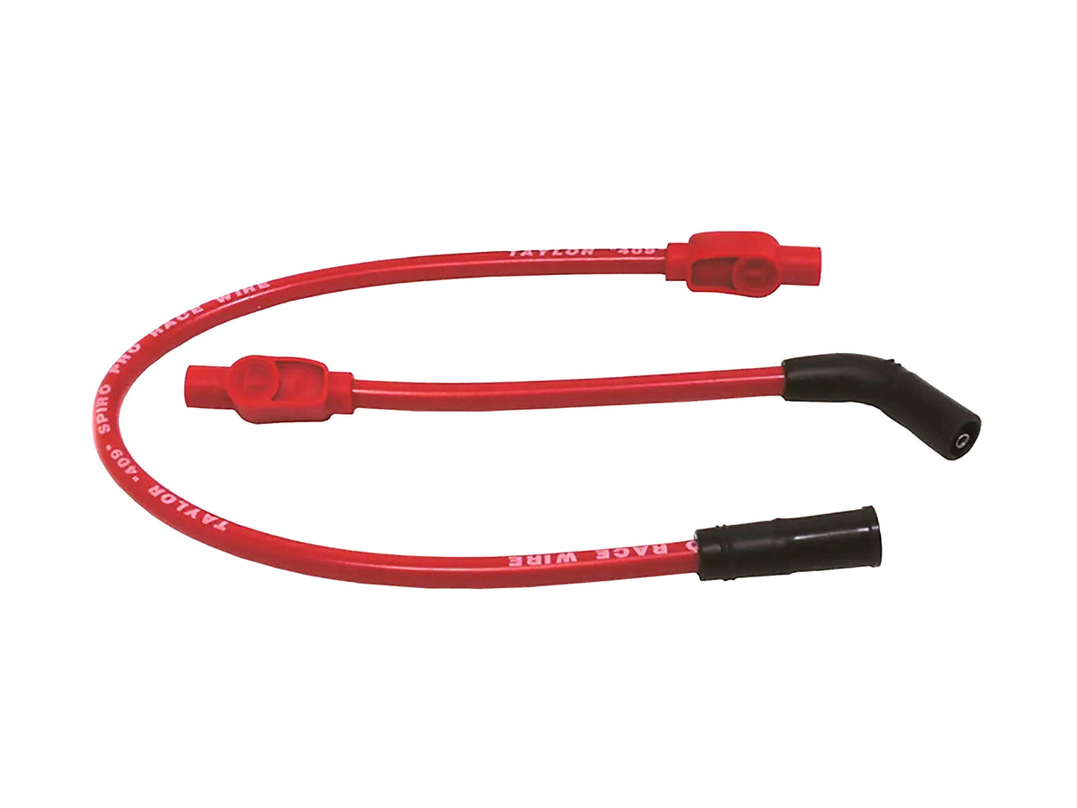 Taylor Cable Products TAY-13233 10.4mm Spark Plug Wire Set Red for Touring 99-08 w/Carb/Sportster 07-21