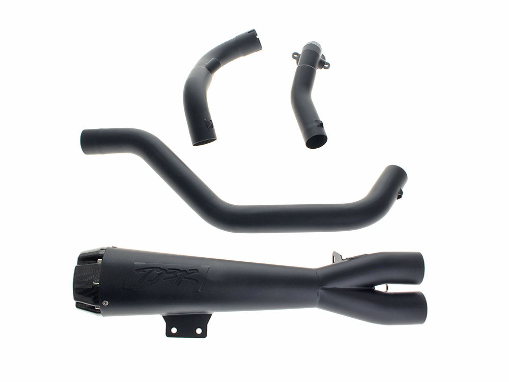 Two Brothers Racing TBR-005-5440199-BLK Comp-S 2-1 Exhaust Black w/Carbon Fiber End Cap for Nightster 975 22-Up