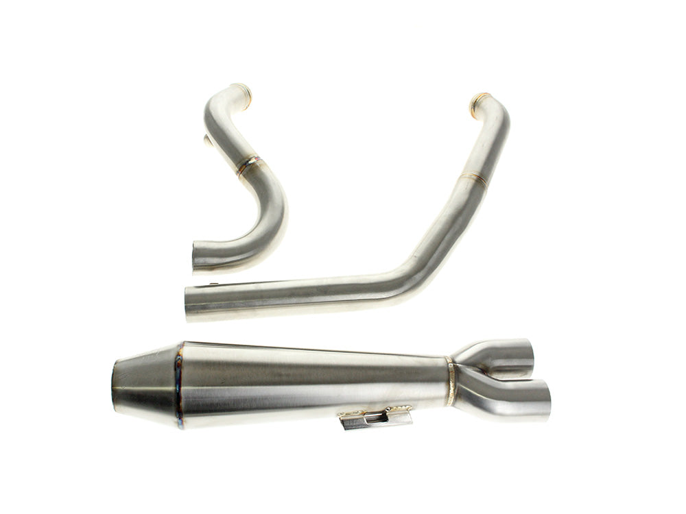 Two Brothers Racing TBR-005-5470199 Megaphone Gen II 2-1 Exhaust Stainless Steel for Touring 17-Up