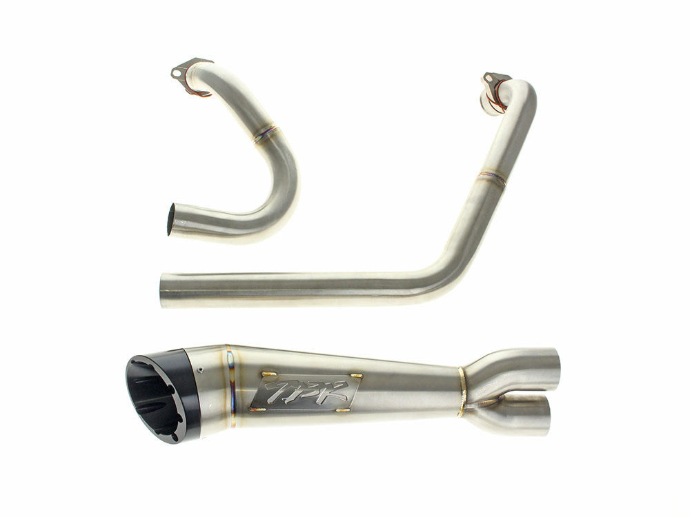 Two Brothers Racing TBR-005-5480199 Shorty Turnout 2-1 Exhaust Stainless Steel for Indian Challenger 20-Up