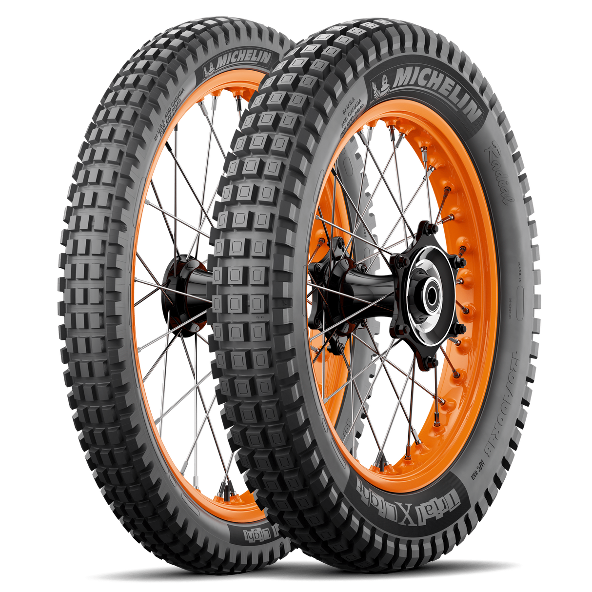 Michelin Trail Light X Light Competition Front Tyre 80/100-21 51M Tube Type - EasyR