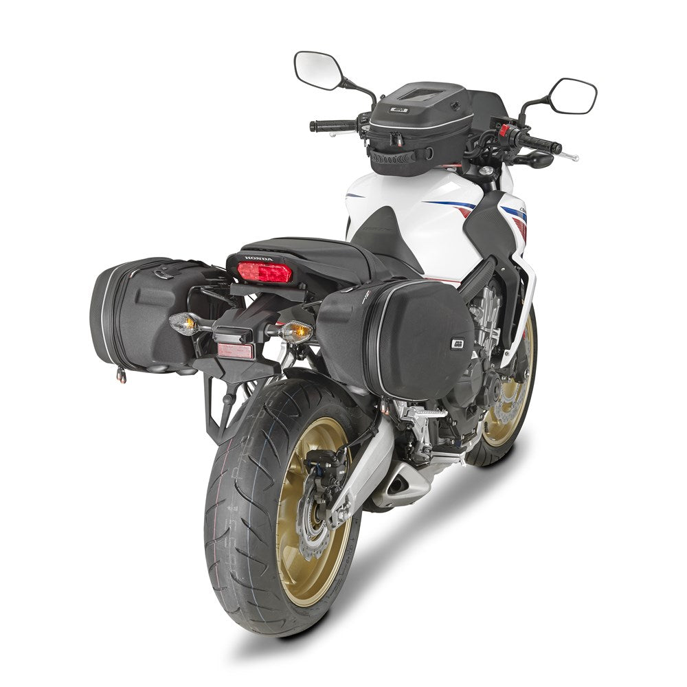 Givi TE1137 Saddlebag Holder for Honda CB650 F/CBR650F 14-16 w/ST609 Sport-T Easylock Side Bags