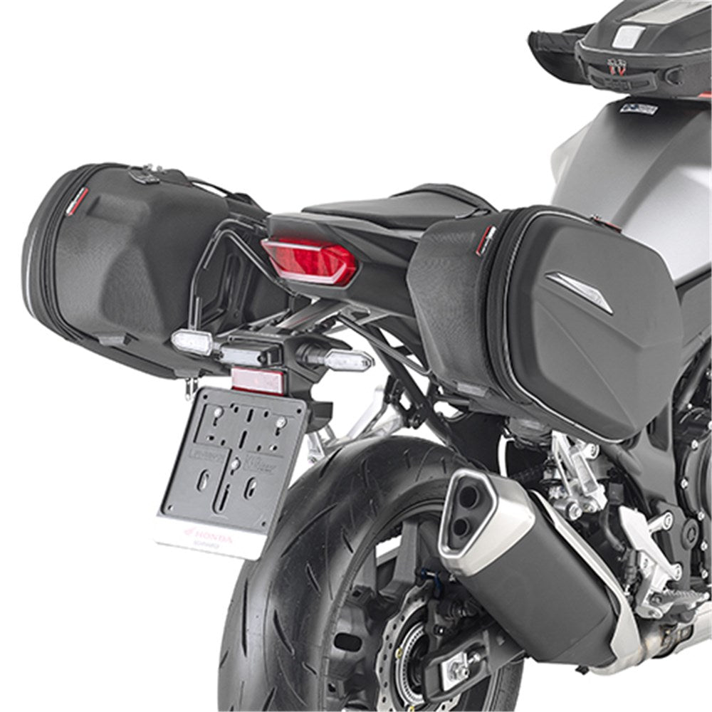 Givi TE1200 Saddlebag Holder for Honda CB 750 Hornet 23-24 w/ST609 Sport-T Easylock Side Bags