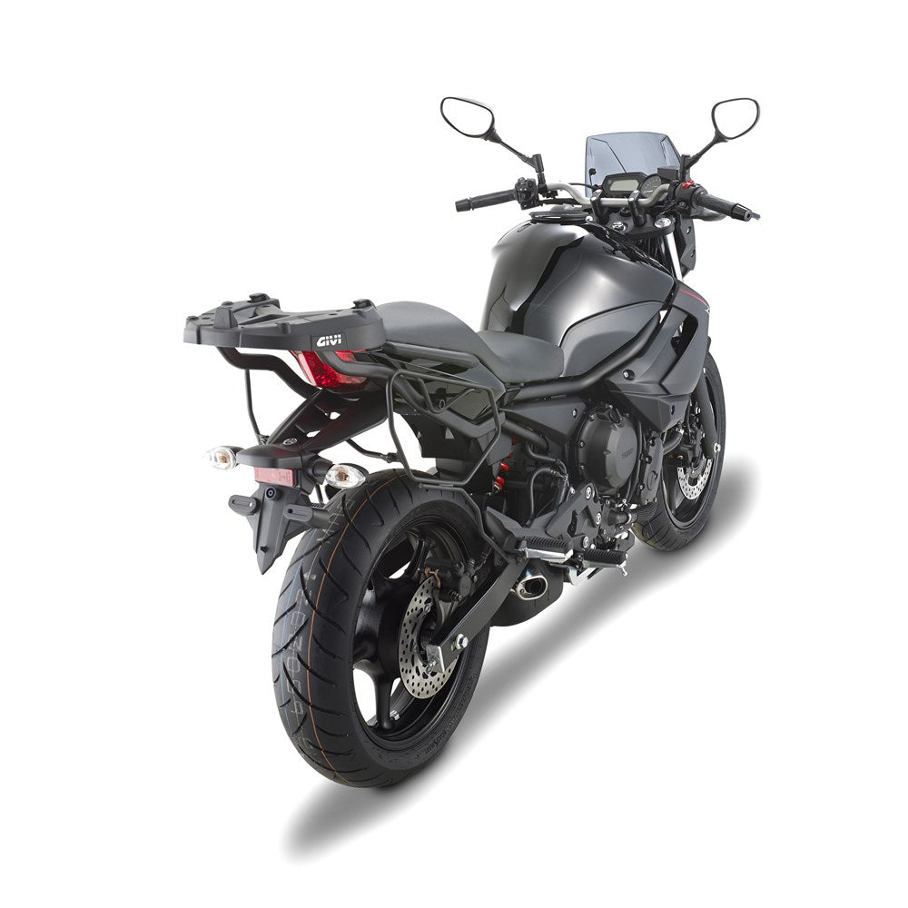 Givi TE2110 Saddlebag Holder for Yamaha XJ6 09-12/XJ6 600 13-15 w/ST609 Sport-T Easylock Side Bags