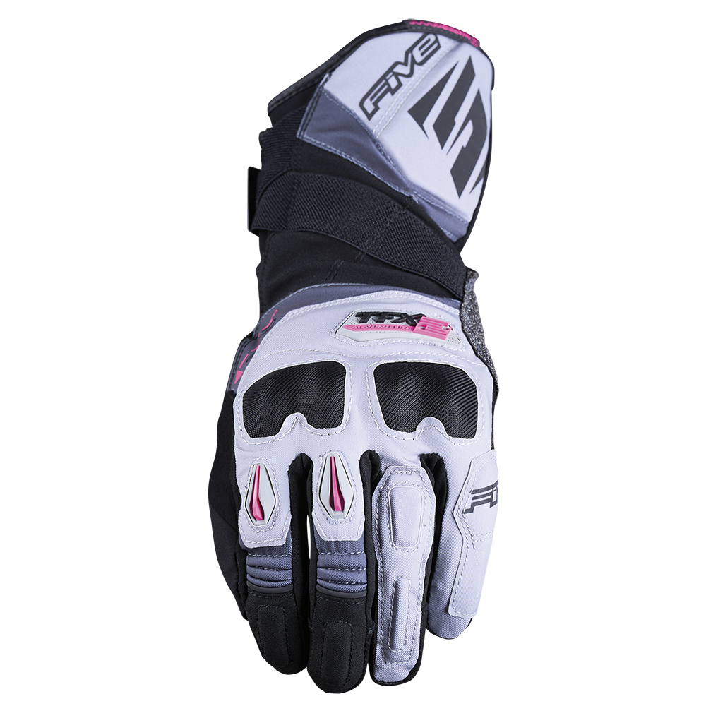 Five TFX2 WP Grey/Grey/Pink Womens Gloves