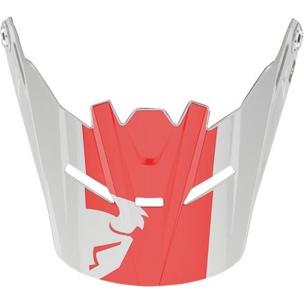 Thor Replacement Visor Peak for Sector Youth Helmets Shear Red/Light Grey
