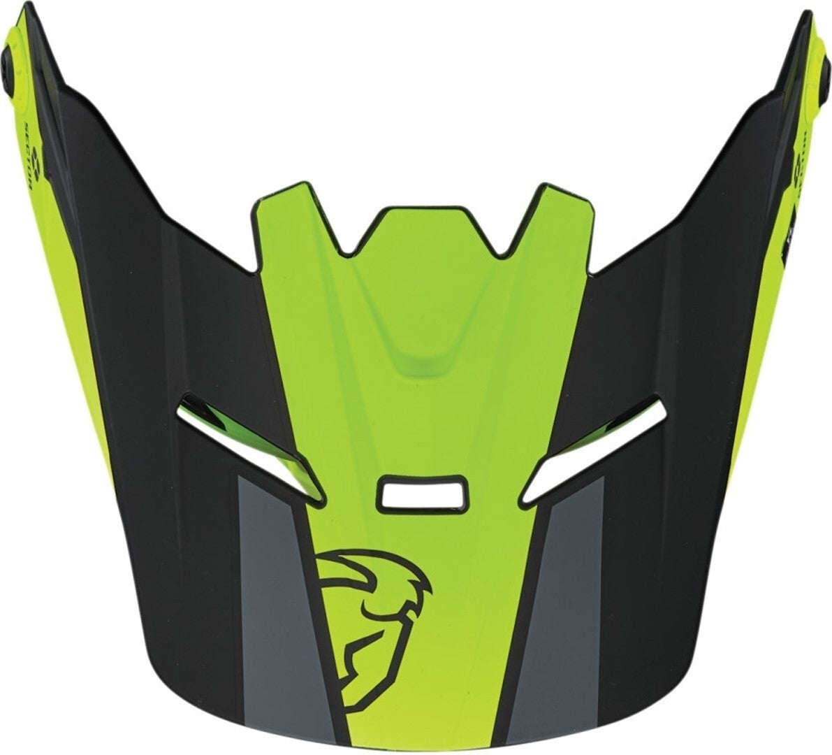 Thor Replacement Visor Peak for Sector Youth Helmets Split Acid/Black