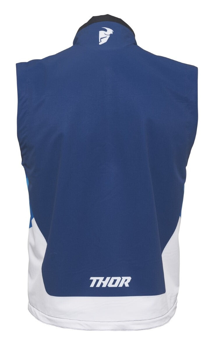 Thor Warmup Navy/White Textile Vest