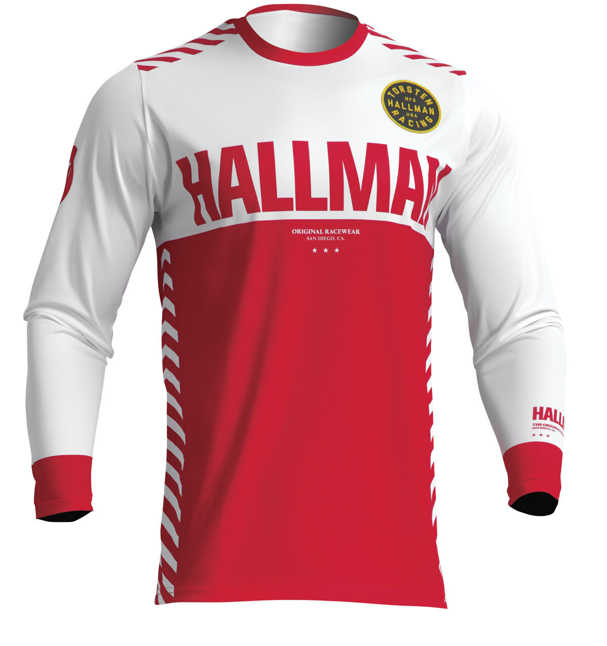 Thor Hallman Differ Slice White/Red Jersey