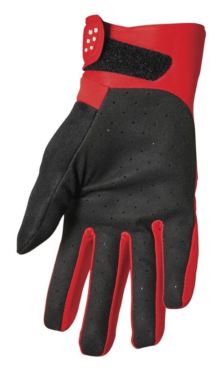 Thor Spectrum Cold Weather Red/White Gloves