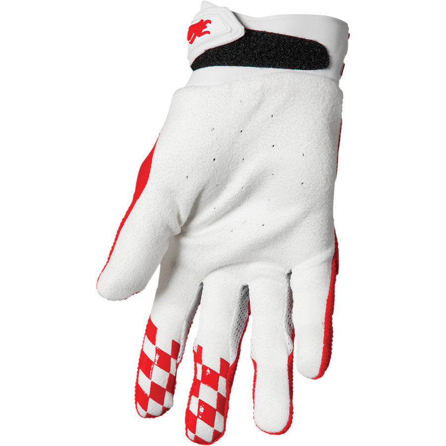 Thor Hallman Digit White/Red Gloves
