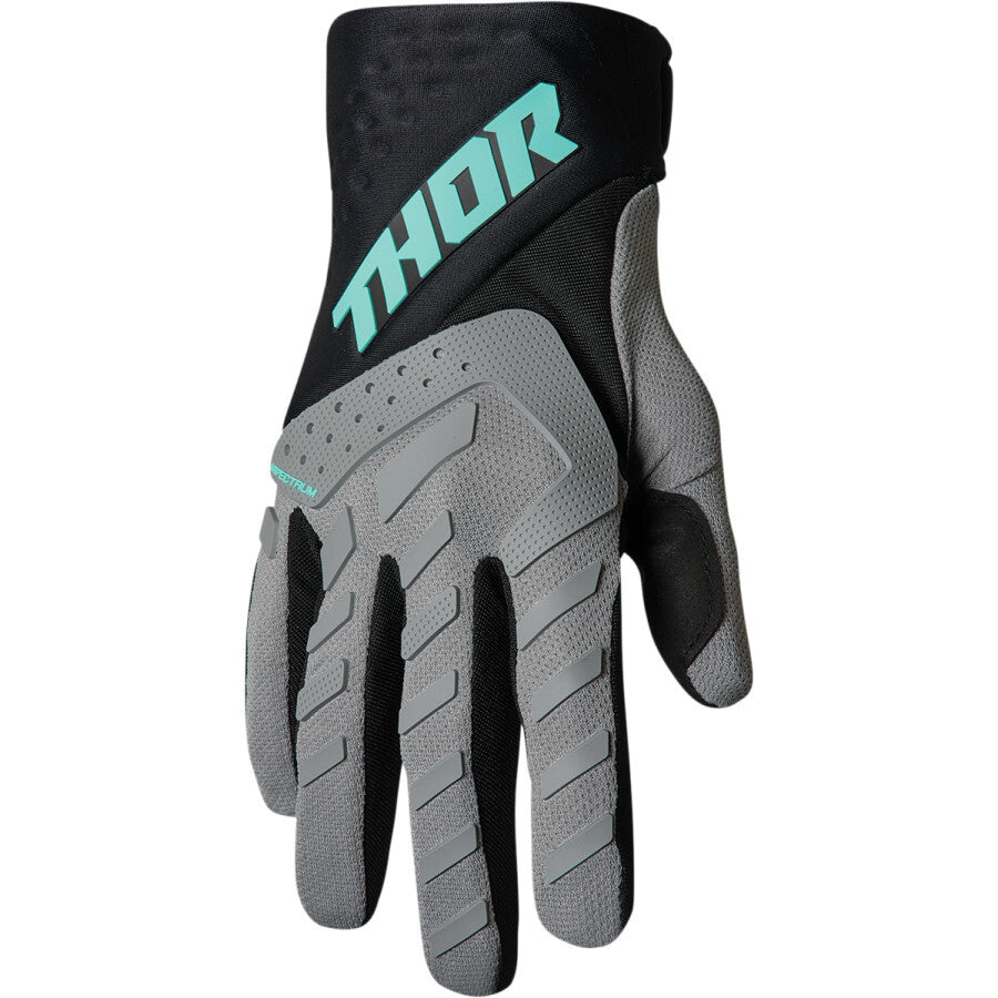 Thor Spectrum Grey/Black/Mint Gloves