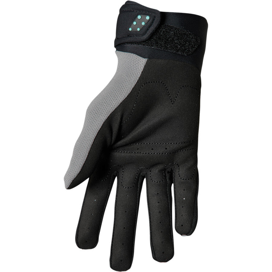 Thor Spectrum Grey/Black/Mint Gloves