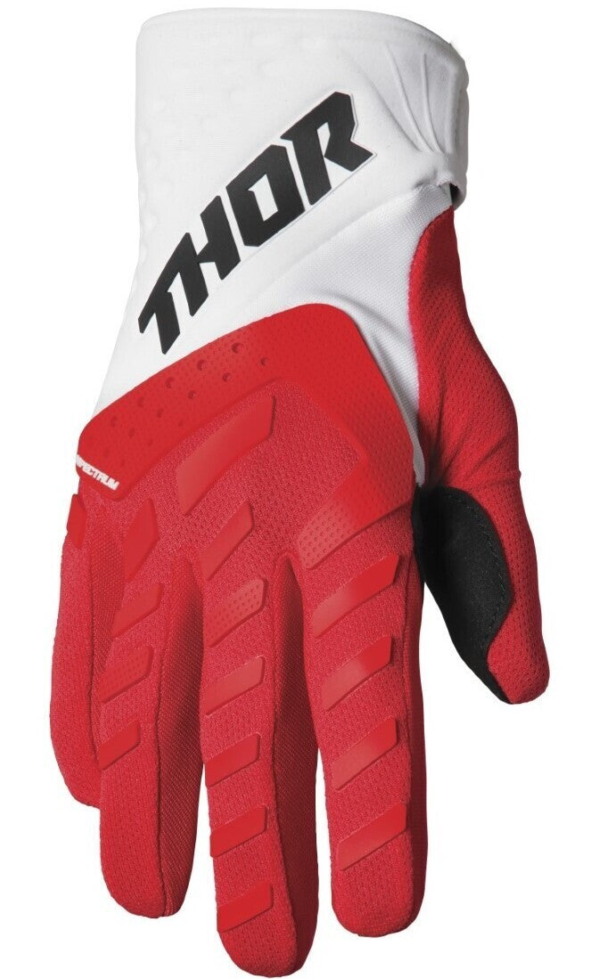 Thor Spectrum Red/White Gloves