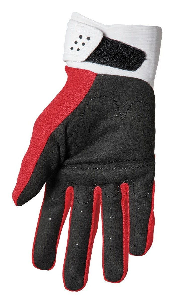 Thor Spectrum Red/White Gloves