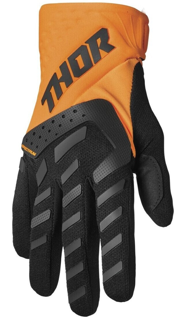 Thor Spectrum Orange/Black Gloves