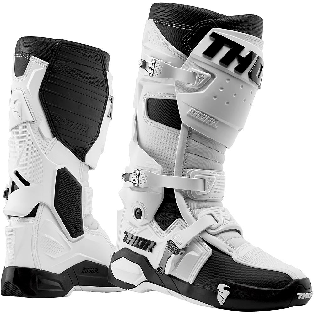 Thor Radial White Boots