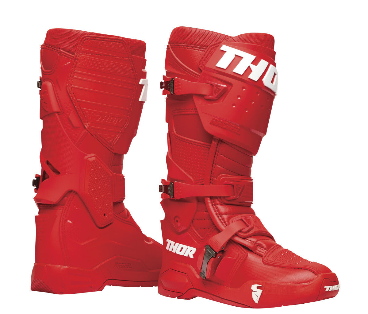 Thor Radial Red Boots