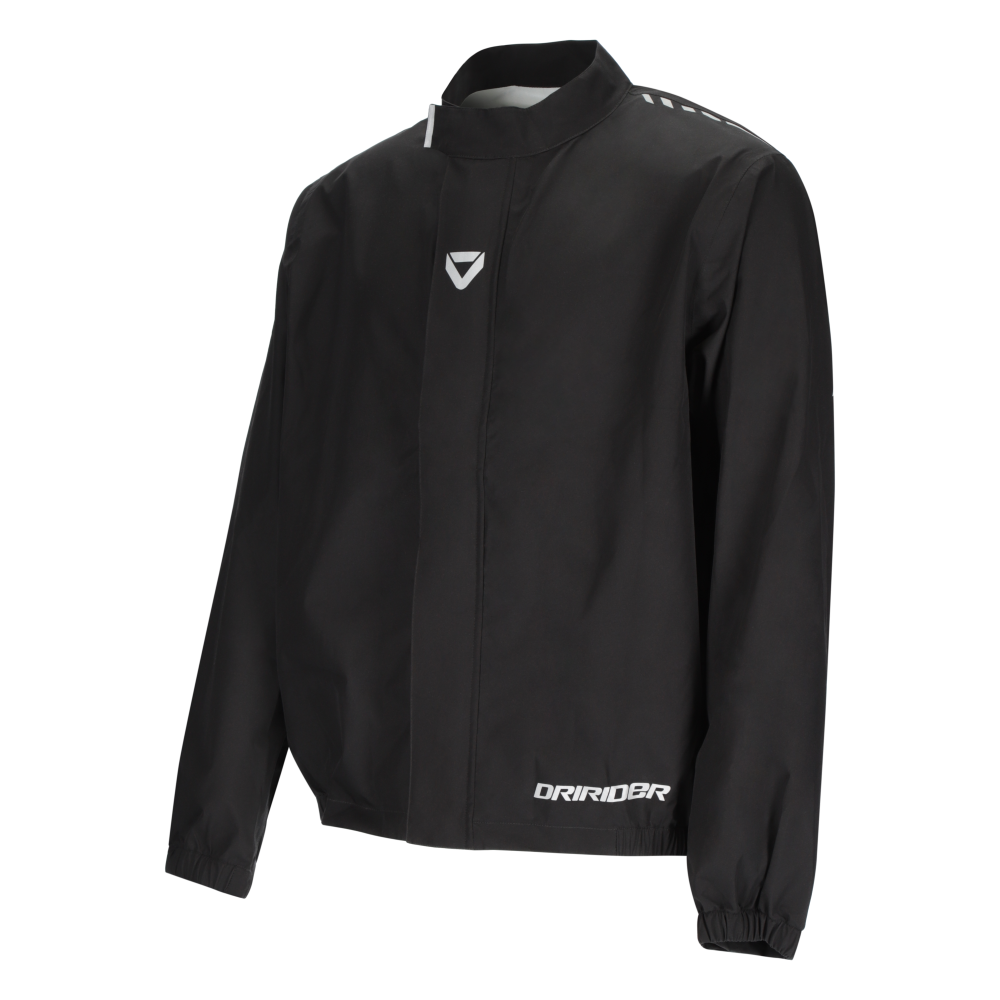 DriRider Thunderwear Flex Black Rain Jacket