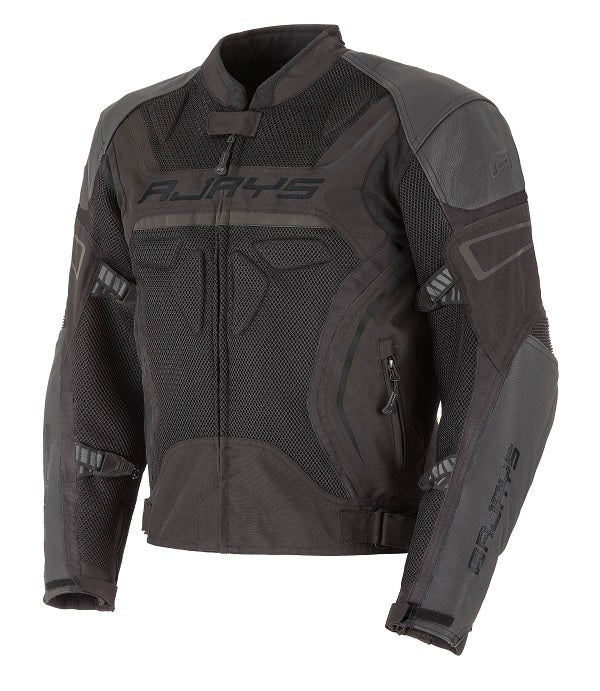Rjays Air-Tech Stealth Black Textile Jacket - EasyR