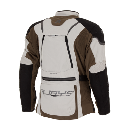 Rjays Adventure Grey/Olive Textile Jacket - EasyR
