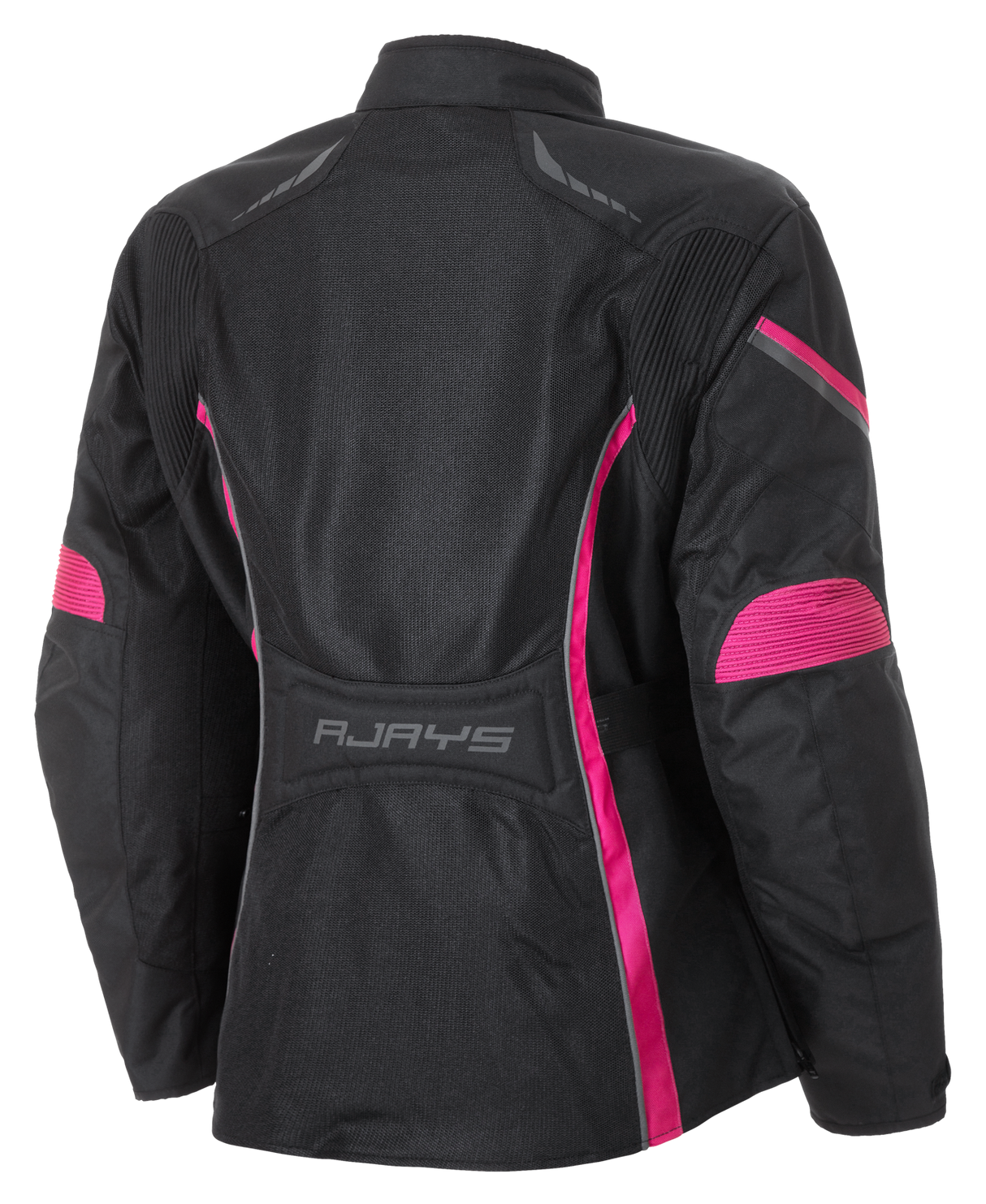 Rjays Athena Air Black/Pink Womens Textile Jacket - EasyR