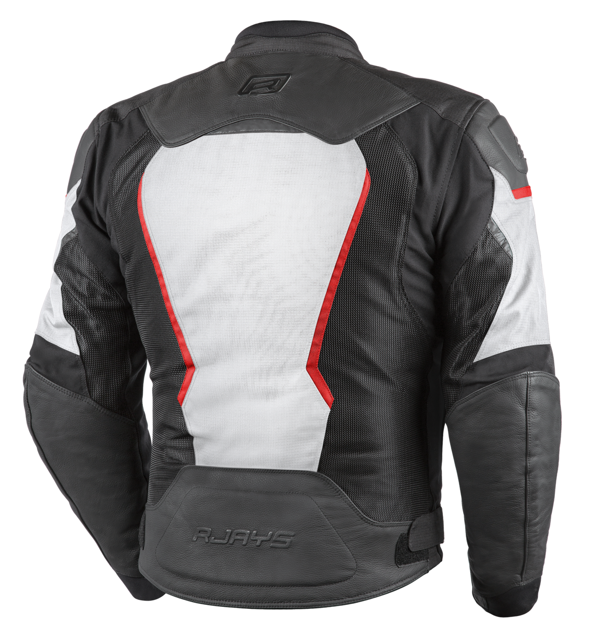 Rjays Sector Black/White Textile Jacket - EasyR