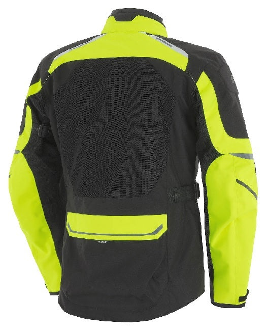 Rjays Tour Air 2 Black/Hi-Viz Yellow Textile Jacket - EasyR