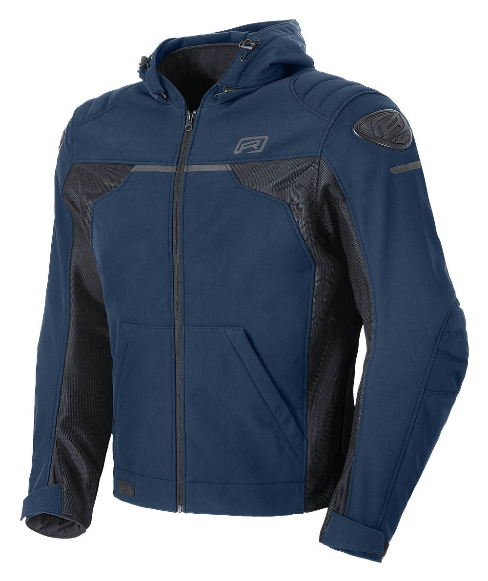 Rjays Mission Blue Textile Hoodie Jacket - EasyR