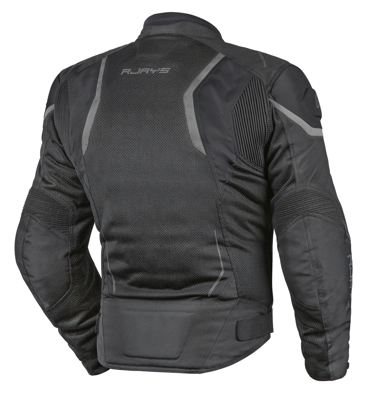 Rjays Swift III Black/Grey Textile Jacket - EasyR