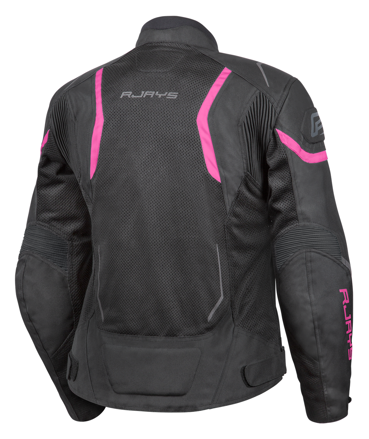 Rjays Swift III Black/Pink Womens Textile Jacket - EasyR