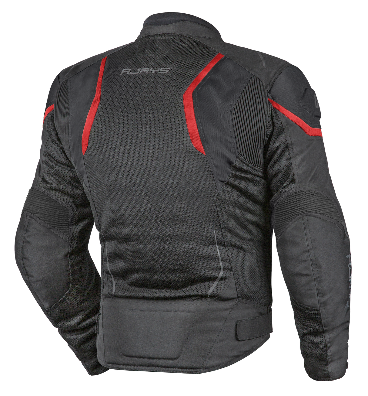 Rjays Swift III Black/Red Textile Jacket - EasyR