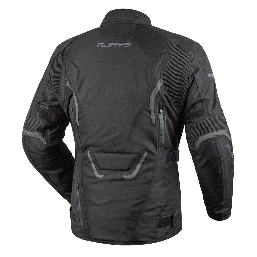 Rjays Voyager 6 Black Textile Jacket