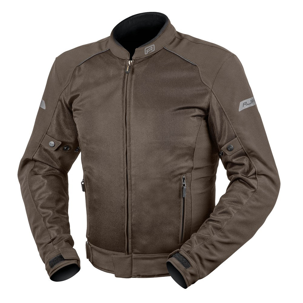 Rjays Zephyr II Brown Textile Jacket