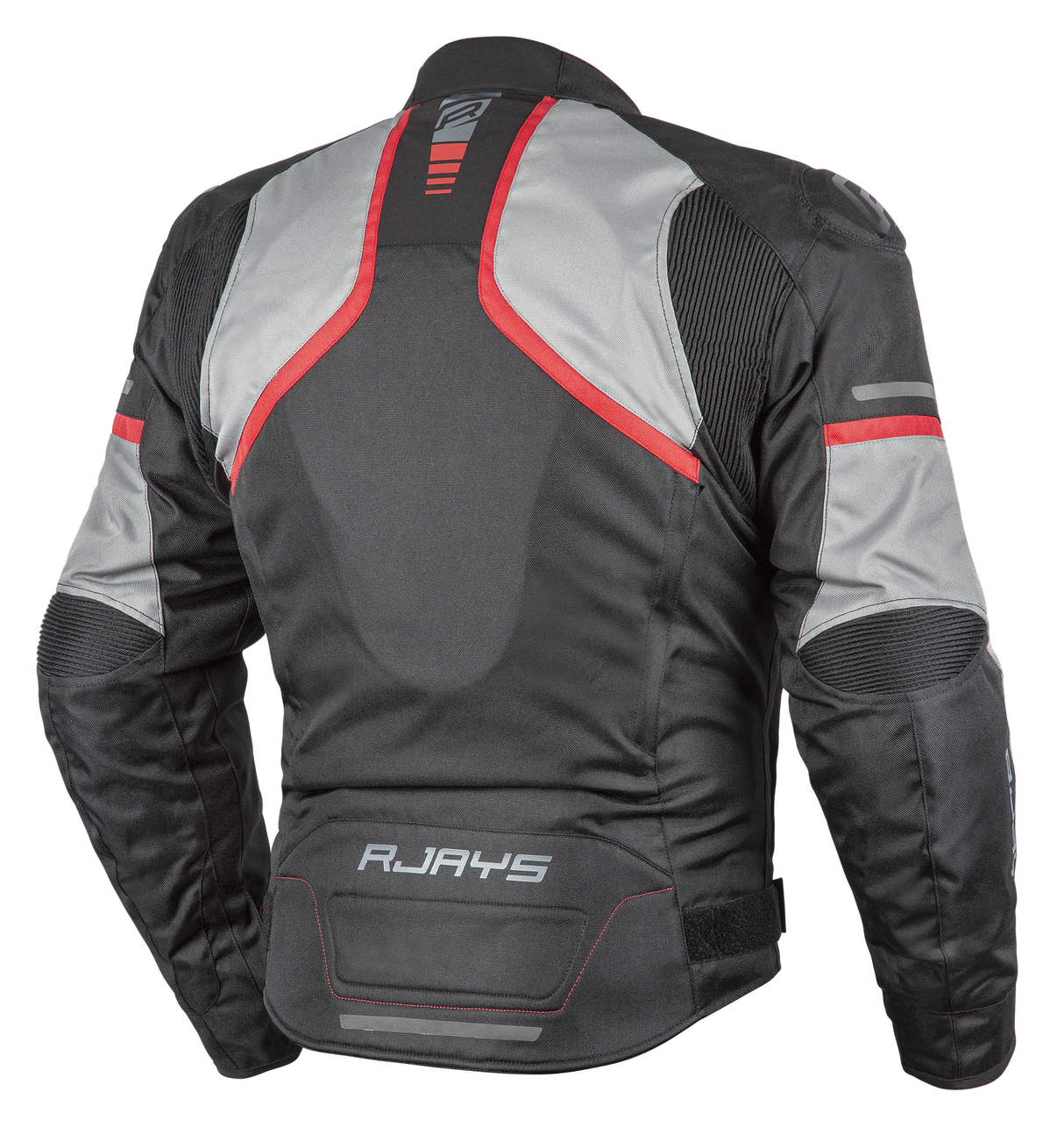 Rjays Pace Black/Primer Grey Textile Jacket - EasyR