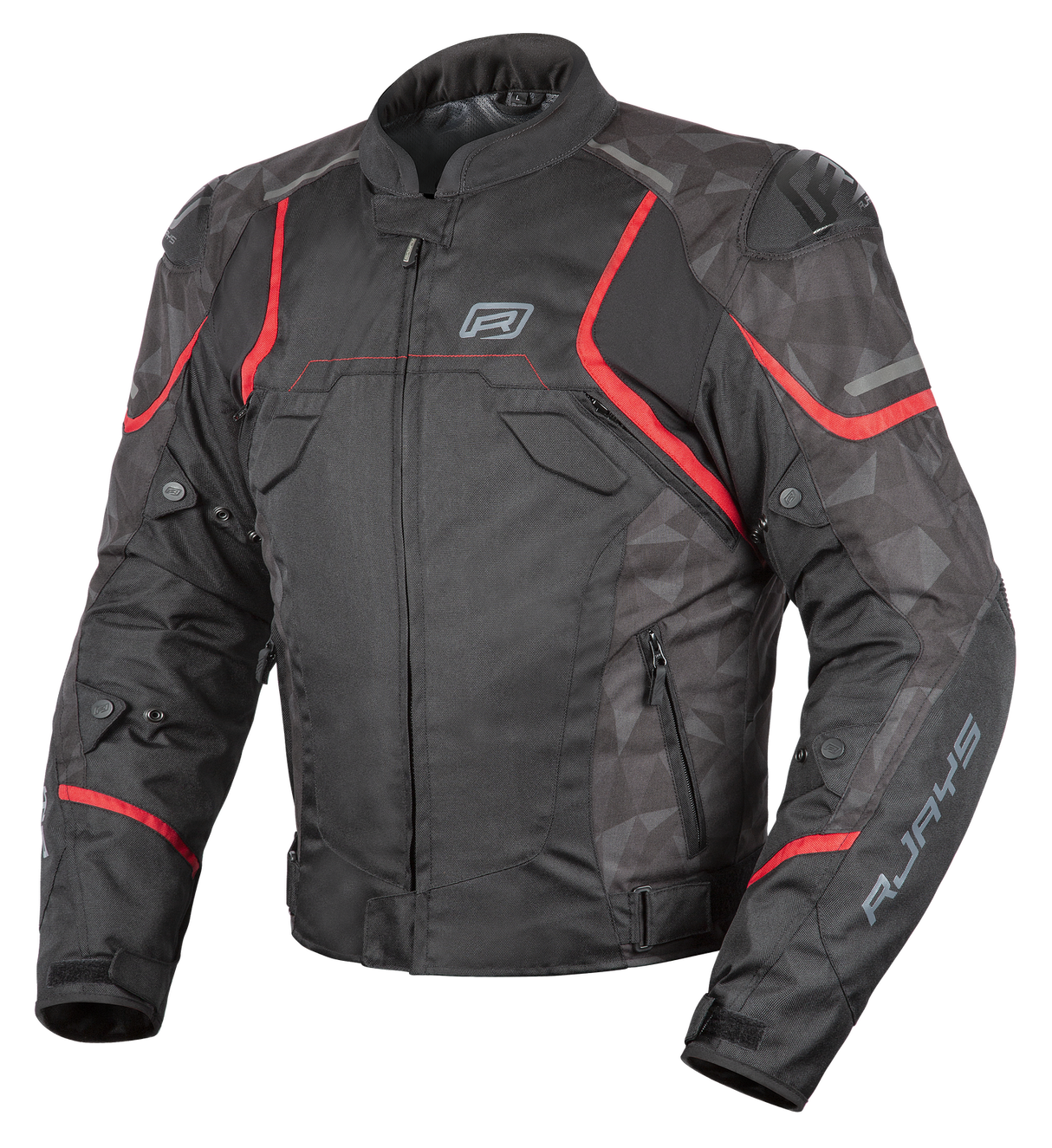 Rjays Pace Black/Night Ops Camo Textile Jacket - EasyR