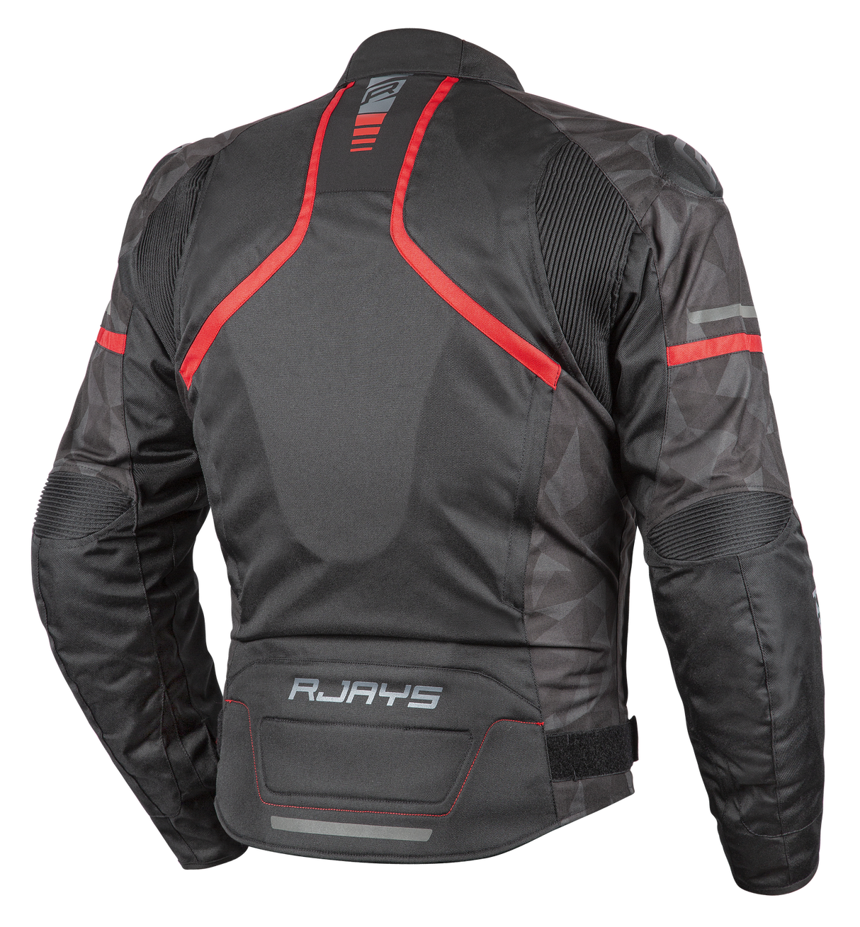 Rjays Pace Black/Night Ops Camo Textile Jacket - EasyR