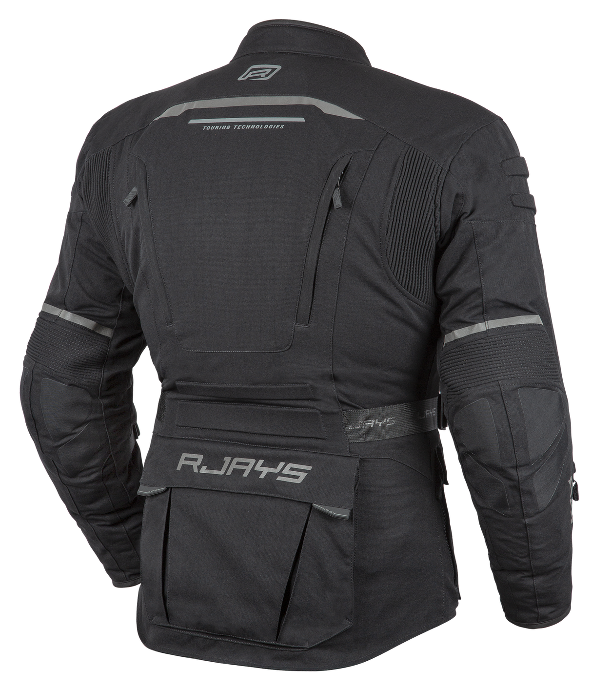 Rjays Tour II Black/Black Textile Jacket - EasyR