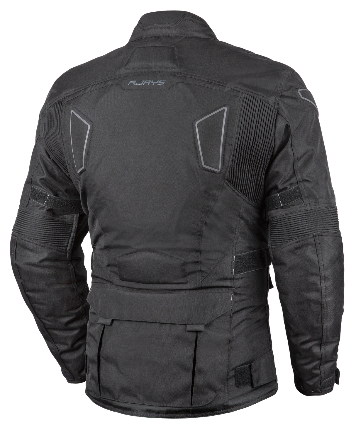 Rjays Venture Black/Black Textile Jacket - EasyR